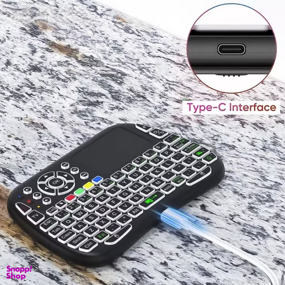 مینی کیبورد و تاچ پد بی سیم پرودو مدل Universal Mini PD-MWKTC-BK