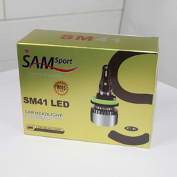 لامپ هدلایت خودرو سام مدل SM41 کد 9005 بسته 2 عددی