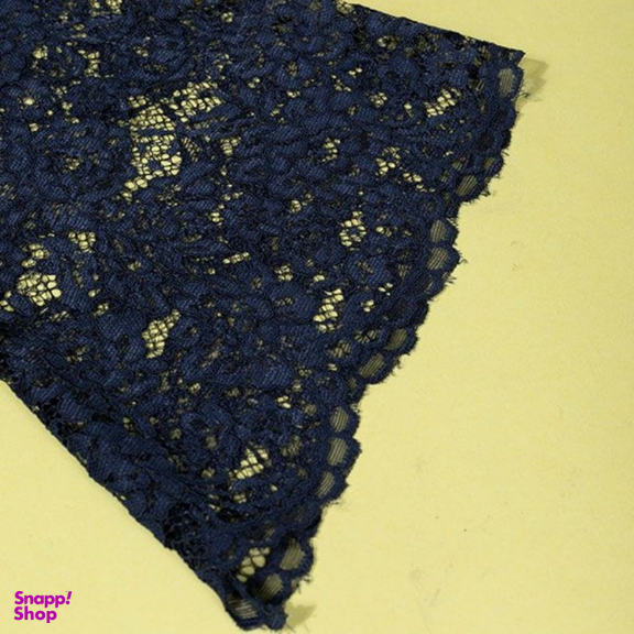 پیراهن زنانه برنس مدل ساغر رنگ سرمه ای