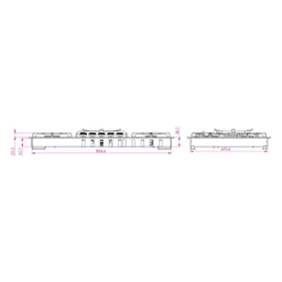 اجاق گاز صفحه ای کن مدل IS-9505