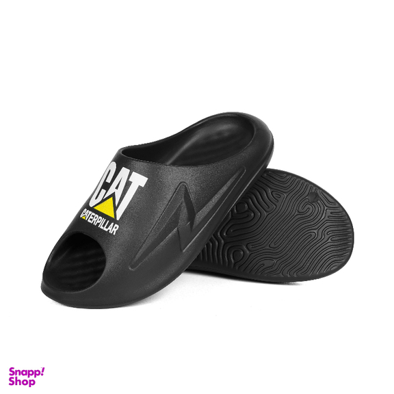 دمپایی مردانه شیما مدل CATERPILLAR رنگ مشکی