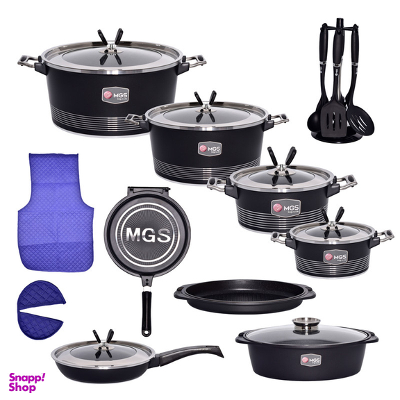 سرویس قابلمه 25 پارچه MGS مدل A کد 01