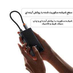 هاب 8 پورت Type-C بیسوس مدل BS-OH081