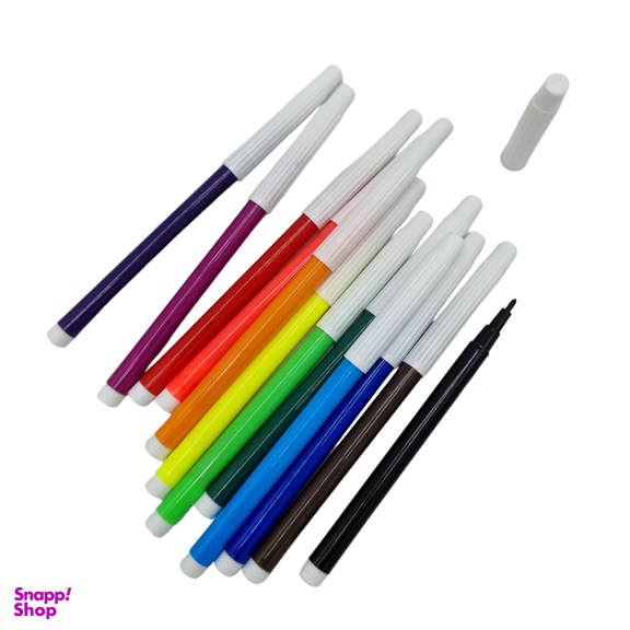 ماژیک نقاشی Colors Vater کد 828 بسته 12 عددی