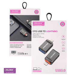 مبدل USB به لایتنینگ کلومن مدل K-OT16