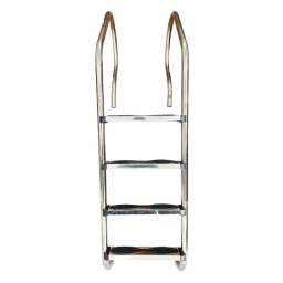 نردبان استخر 4 پله مدل کف استیل کد 104