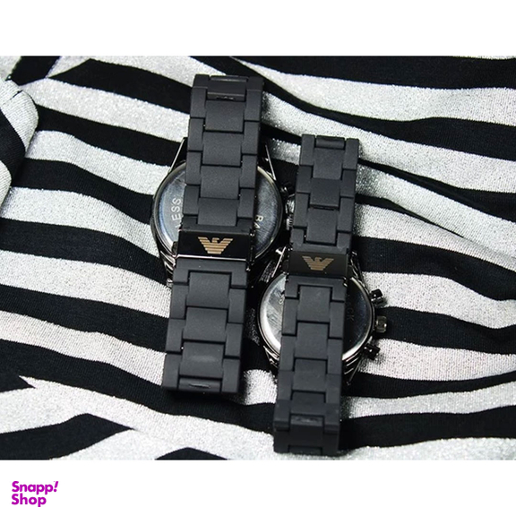 ست ساعت مچی عقربه ای زنانه و مردانه کد A-0002