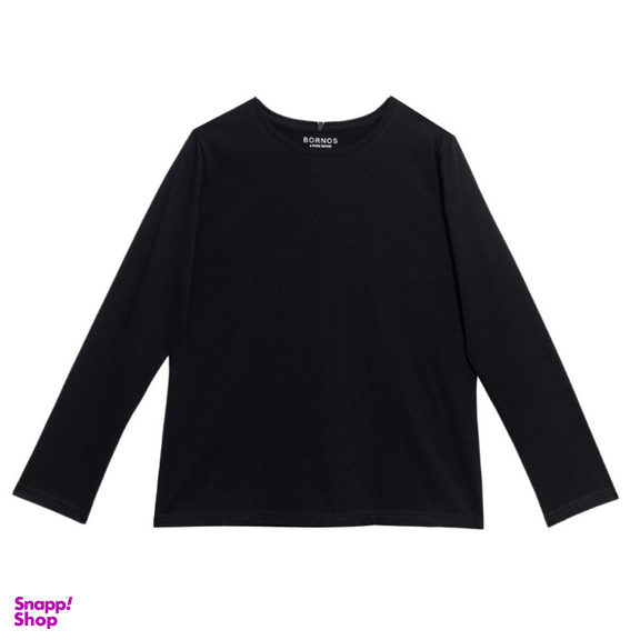 بلوز زنانه برنس مدل سلینا رنگ مشکی