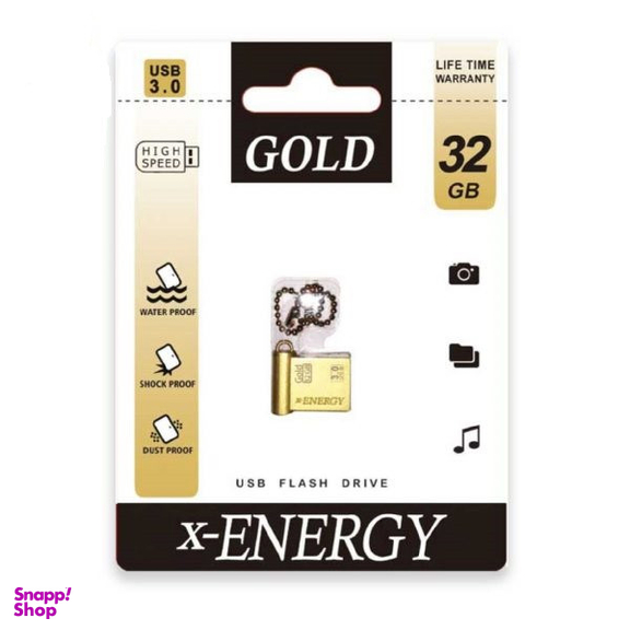 فلش مموری ایکس-انرژی مدل Gold ظرفیت 32 گیگابایت