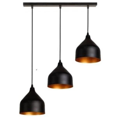 لوستر سه شعله طرح خطی مدل Line