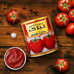 کنسرو رب گوجه فرنگی تبرک وزن 800 گرم بسته 12 عددی