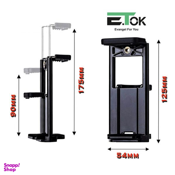 گیره نگهدارنده مونوپاد ایتوک مدل Dual Clamp