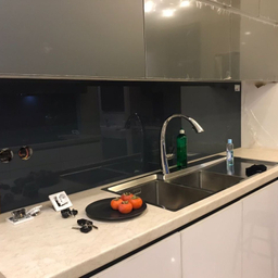 دیوارپوش عکسنگ مدل شیشه ای کد BK-6060 بسته 2 عددی