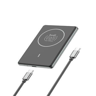 پاوربانک مغناطیسی بودی مدل Ultra Thin ظرفیت 5000 میلی‌ آمپر ساعت به همراه کابل Type-C