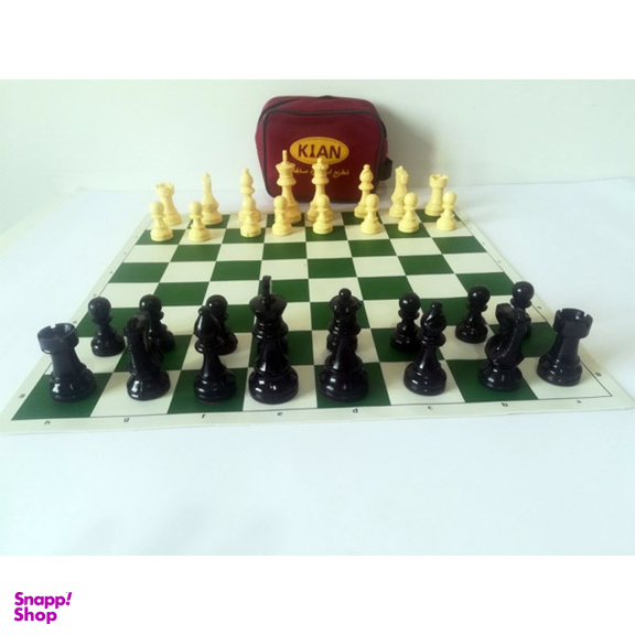شطرنج فدراسیونی مدل کیان به همراه کیف حمل