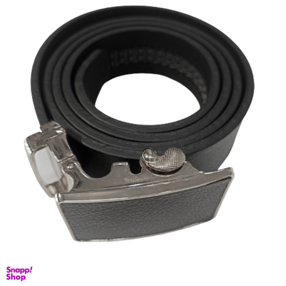 کمربند مردانه ریلی مدل سگک نقره ای سایز 120سانتی متر