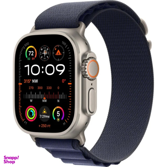 ساعت هوشمند اپل مدل 2024 Ultra 2 Natural Titanium Case Alpine Loop 49mm