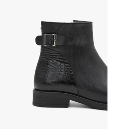 نیم بوت چرم طبیعی زنانه چرم تهران مدل K53