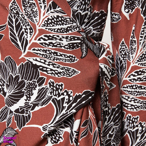 پیراهن زنانه ال سی وایکیکی مدل هاوایی مادام