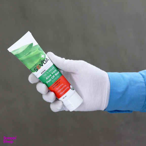 ماسک صورت سودا مدل شیر و آلوئه ورا حجم 100 میلی لیتر مجموعه 2 عددی