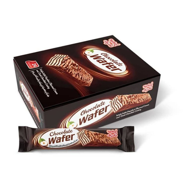 ویفر فندقی با روکش کاکائویی نادری بسته 24 عددی