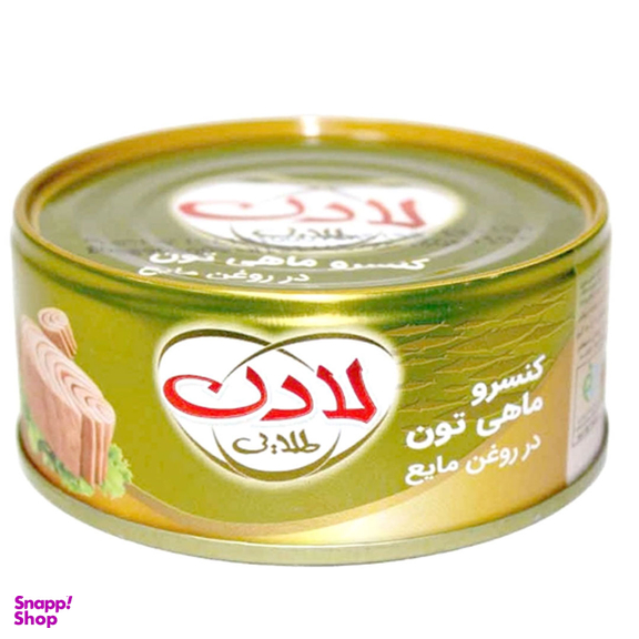کنسرو ماهی تون در روغن لادن وزن 180 گرم بسته ۴ عددی