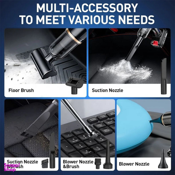 جارو شارژی خودرو ام دی اچ ال مدل MDHL MD A3