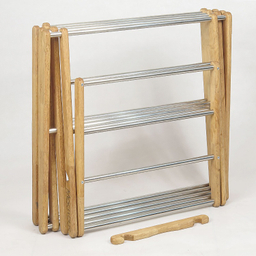 بند رخت چوب استیل آکاردئونی مکنوس کد 670612