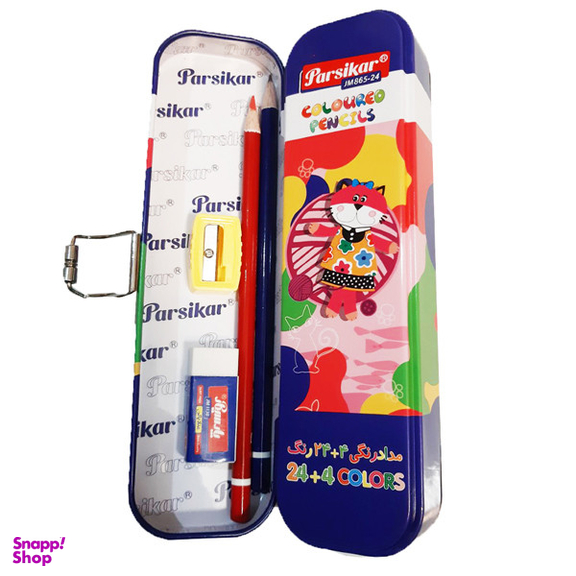 مدادرنگی 24 رنگ پارسی کار کد 022