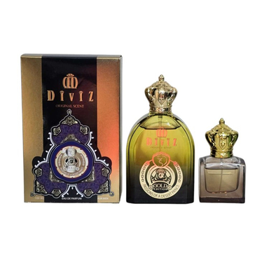 ادوپرفیوم دیوایز مدل شیخ گلد به همراه عطر جیبی شیخ