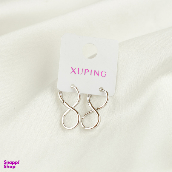 گوشواره زنانه ژوپینگ مدل TE-275 رنگ نقره ای