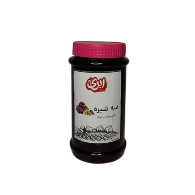 سه شیره انگور، توت و خرما ابری وزن 1 کیلوگرم