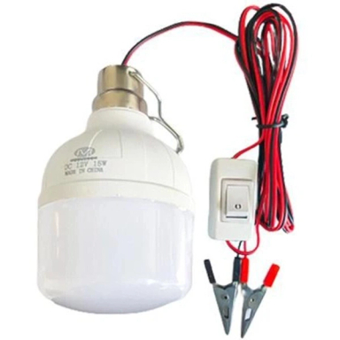 لامپ LED سر باتری خور 15 وات مدل مدیانور