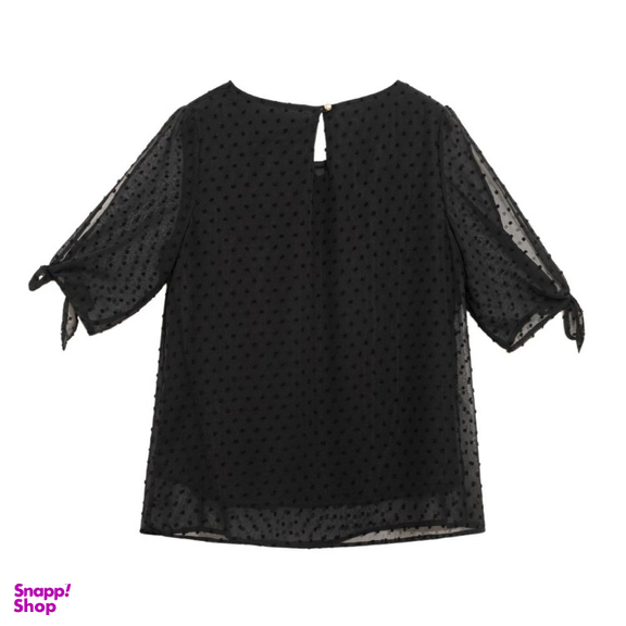 بلوز زنانه برنس کد 40102 رنگ مشکی