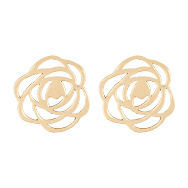 گوشواره طلا 18 عیار شمیم گلد گالری مدل EG19