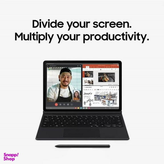تبلت 11 اینچ سامسونگ مدل Galaxy Tab S9 ظرفیت 256 گیگابایت رم 12 گیگابایت به همراه قلم لمسی