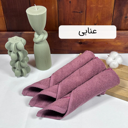 دستمال حوله ای آشپزخانه بهباف آذر کد H-01 بسته 3 عددی