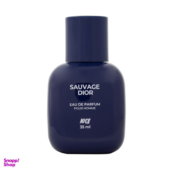 عطر جیبی مردانه نایس پاپت مدل Sauvage Dior حجم 35 میلی لیتر