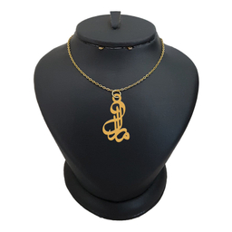 گردنبند طلا 18 عیار دخترانه لیردا مدل اسم مارال کد Akm 228