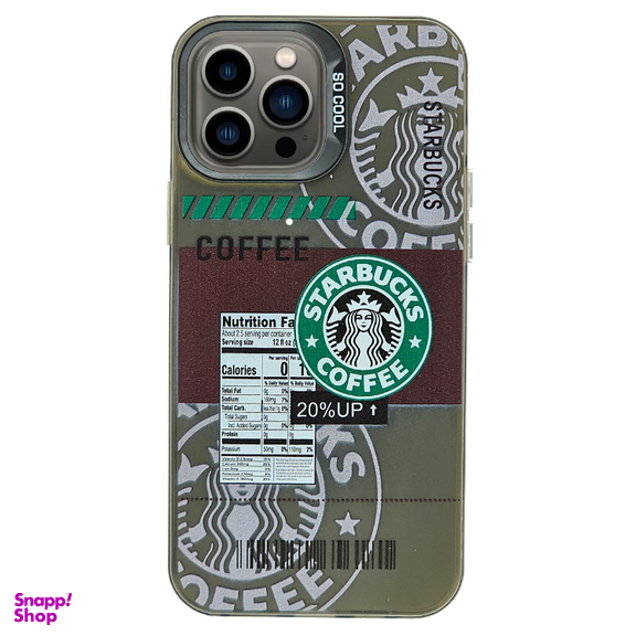 کاور موبایل طرح دار مدل استارباکس مناسب برای اپل iPhone 13 Pro Max