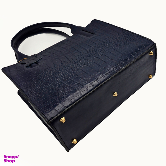 کیف چرم طبیعی زنانه کروکو مدل fateh 129