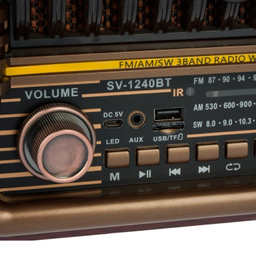 رادیو ساووی مدل SV-1240BT