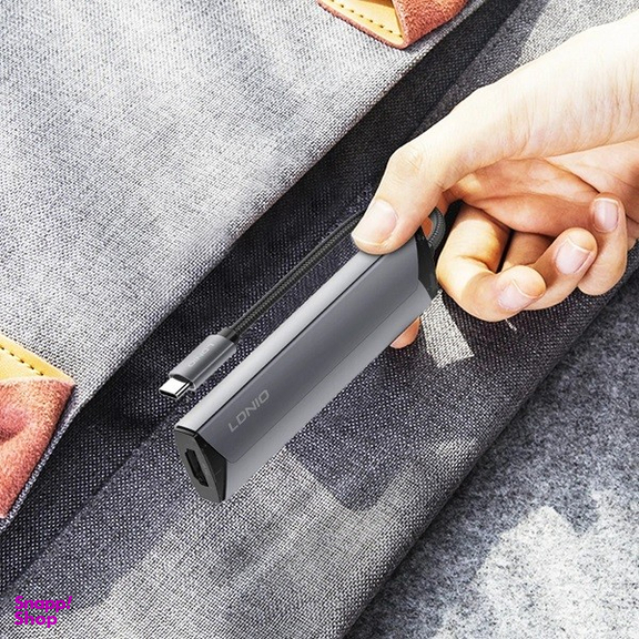 هاب 6 پورت 100 وات الدینیو مدل DS-56H