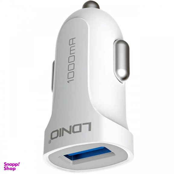 شارژر فندکی الدینیو مدل L-C17 به همراه کابل تبدیل microUSB