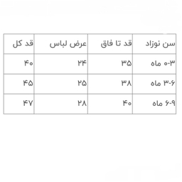 سرهمی نوزادی مدل Rhj رنگ سفید طوسی