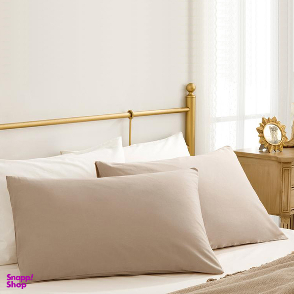 روبالشی انگلیش هوم مدل Duz pumaklo بسته دو عددی