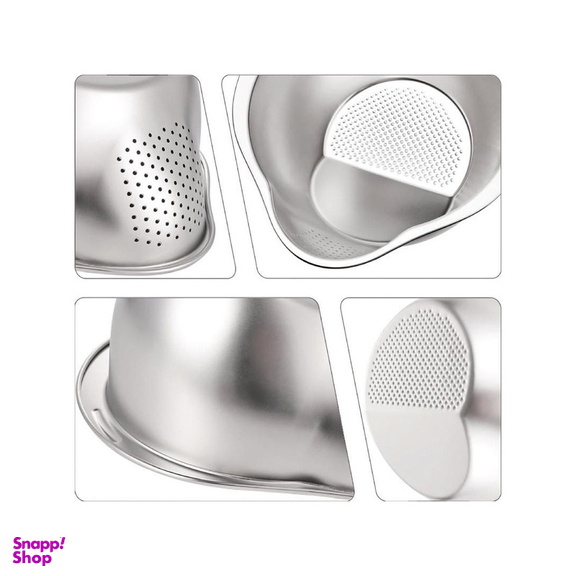 آبکش و لگن آشپزخانه مدل جادویی 1×2 کد AH