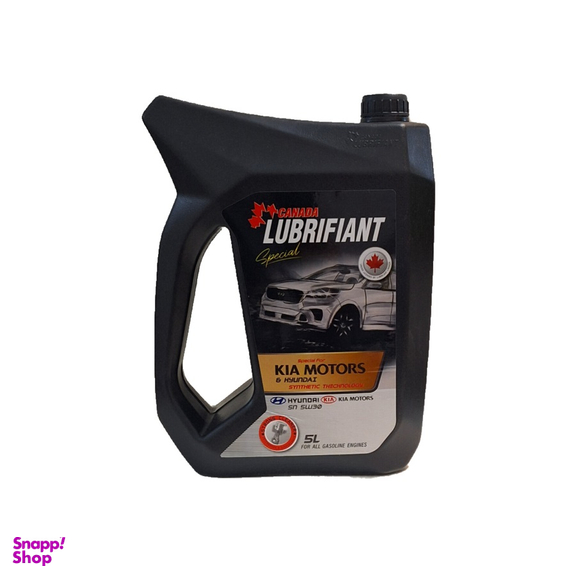 روغن موتور لوبریفنت کانادا مدل 5-30 API SN حجم 5 لیتر مناسب کیا و هیوندا