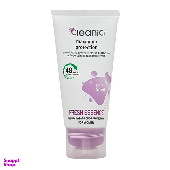 کرم ضد تعریق زنانه کلینیک کیندی مدل Fresh Essence وزن 60 گرم