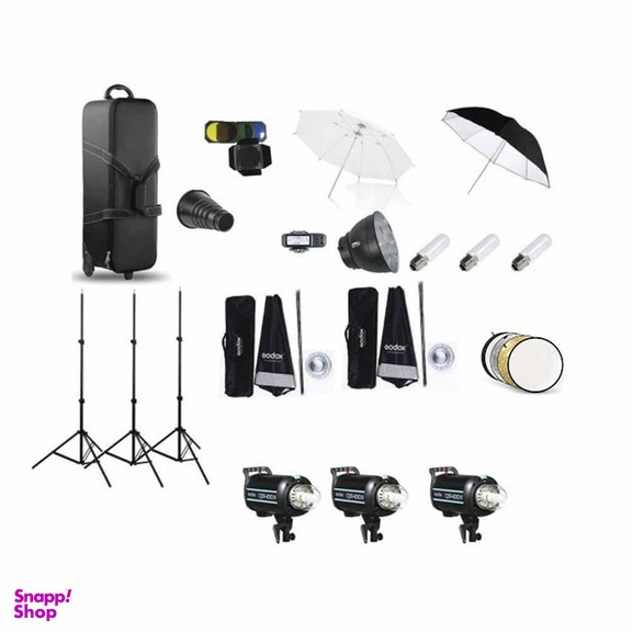 کیت فلش گودکس مدل Godox QS-300 II kit کد 00320